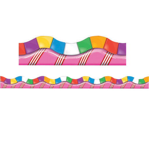 (3 Pk) Candy Land Dimensional Look Extra Wide Die Cut Deco Trim