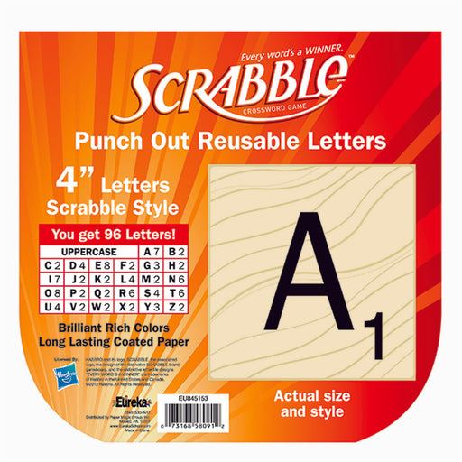 (3 Pk) Scrabble Letters Deco Letter