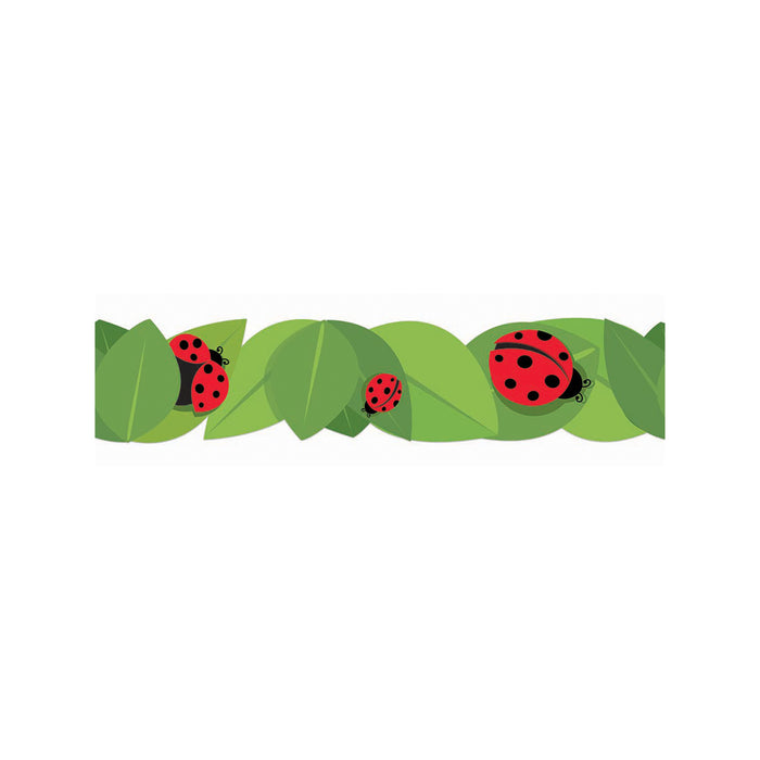 Ladybugs Extra Wide Deco Trim®, 37 Feet Per Pack, 6 Packs