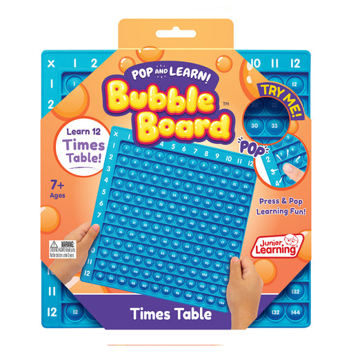 Times Table Pop and Learn™ Bubble Board
