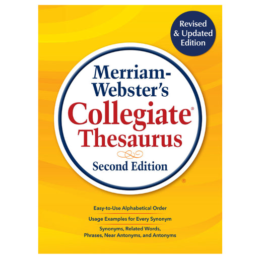Merriam Webster College Thesaurus 2nd Edition