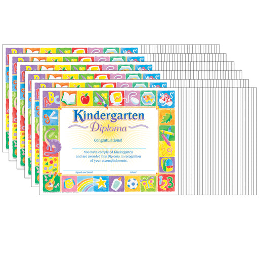 (6 Pk) Classic Diploma Kindergarten 30 Per Pk 8.5x11