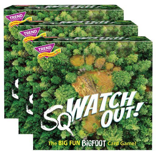 (3 Ea) Sqwatch Out 3 Corner Card Game