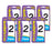 (6 Pk) Numbers 0-100 Flash Cards Pocket