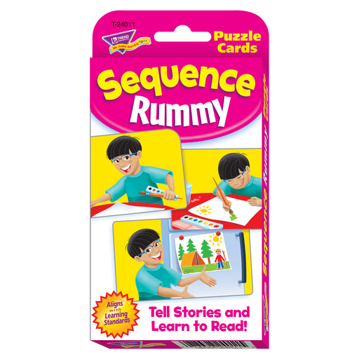 (6 Ea) Challenge Cards Sequence Rummy