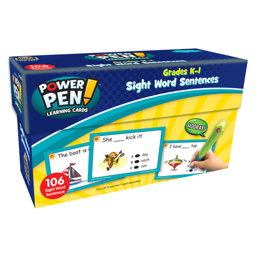 Power Pen Learning Cards Sight Word Sentences