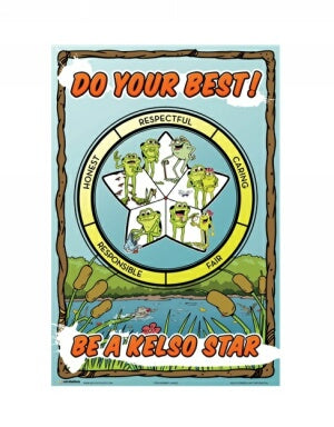 Kelso Star Poster Set For Grades K-3 (10 Pack)