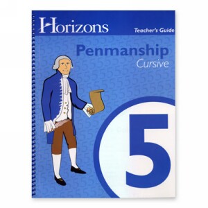 Horizons Penmanship Grade 5 Penmanship Teacher Handbooks