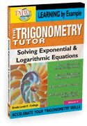 Trigonometry Tutor: Solving Exponential and Logarithmic Equations