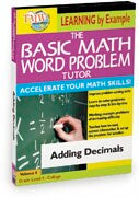 Basic Math Word Problem Tutor: Adding Decimals
