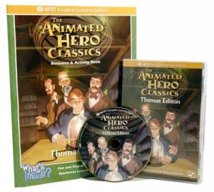 La Animadora Historia De Tomás Edison  (Thomas Edison) Video Interactivo en DVD Contieniendo Un Recurso Downloadable Libro