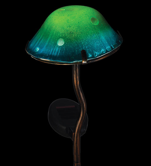 Mini Solar Mushroom Stake - Blue