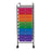 10-Drawer Rolling Cart, Multicolor