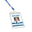 ID Badge Holder, Government/Military, Vertical, Pack of 50