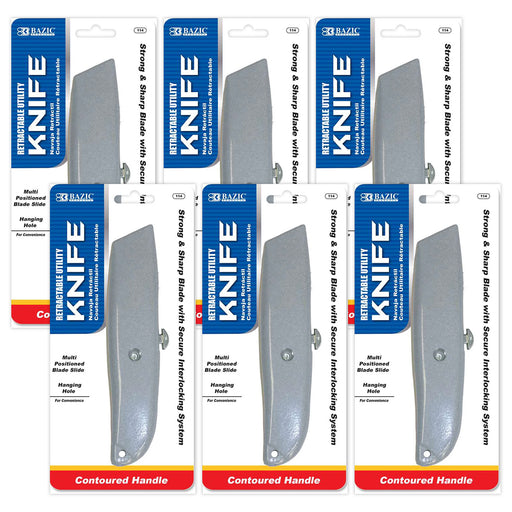 Multipurpose Utility Knife, Pack of 6