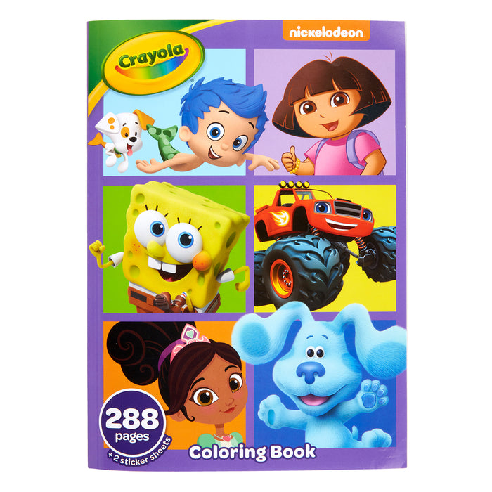 Coloring Book, Nick Jr, 288 Pages, Pack of 3
