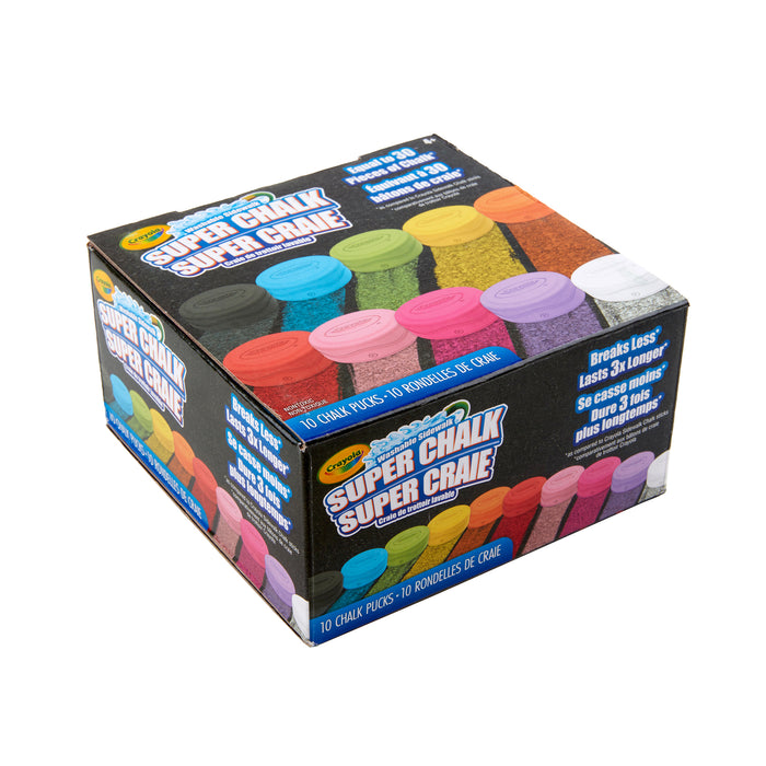 10ct Super Chalk Crayola