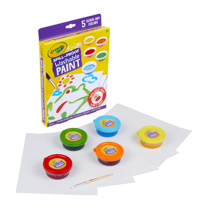 Spill-Proof Washable Paint Kit, 2 Kits