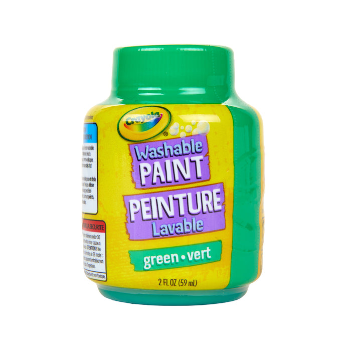 Washable Paint, 2oz, Green, Pack of 12