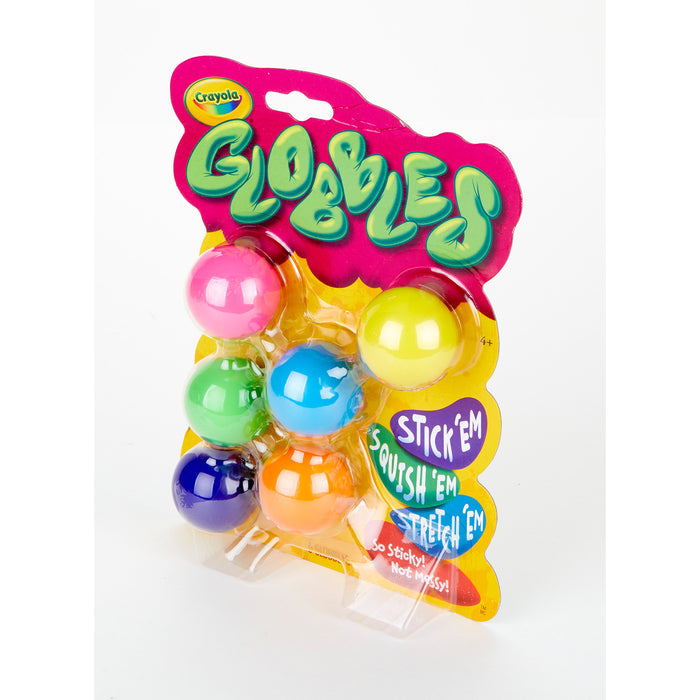 Globbles Fidget Toy, 6 Per Pack, 3 Packs
