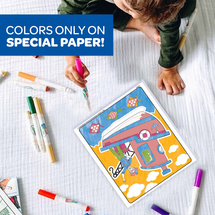 Color Wonder® Coloring Pad & Markers, Blippi, 2 Sets