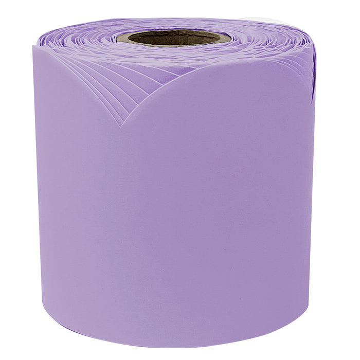 Rolled Scalloped Bulletin Board Border, Lilac, 65 Feet, Pack of 3