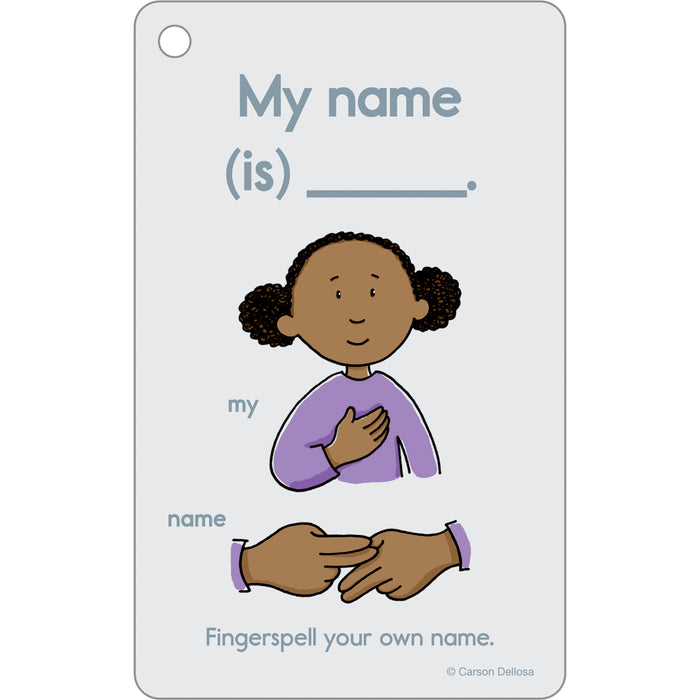 Sign Language Flash Cards