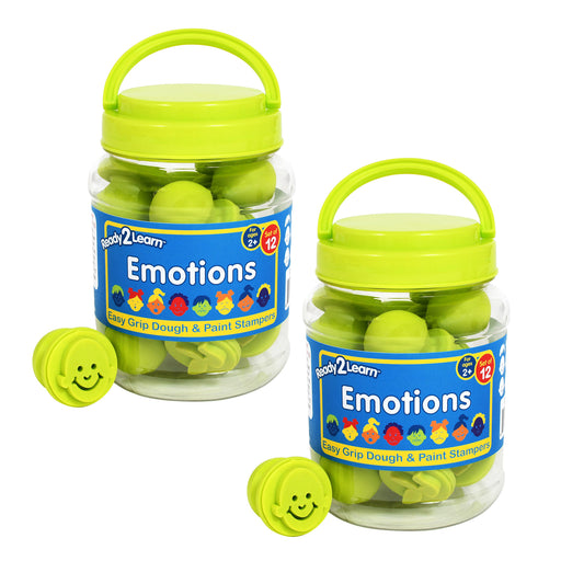 (2 St) Easy Grip Stampers Emotions