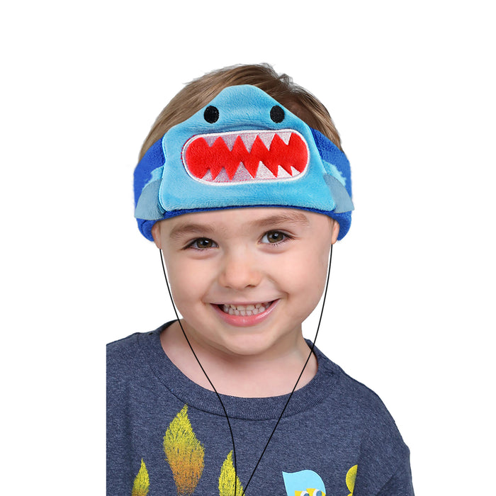H1 Adjustable Fleece Headband Headphones, Shark