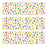 Core Decor Colorful Messy Dots EZ Border, 48 Feet Per Pack, 3 Packs