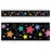 Star Bright Colorful Stars on Black EZ Border, 48 Feet Per Pack, 3 Packs