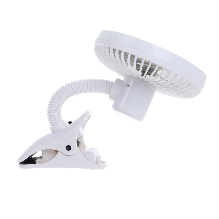 Wht Ezy-fit Deluxe Clip On Fan