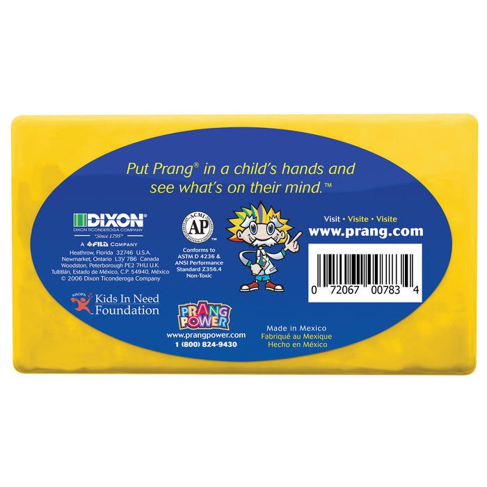 Modeling Clay, 1 lb. Per Pack, Yellow, Pack of 12