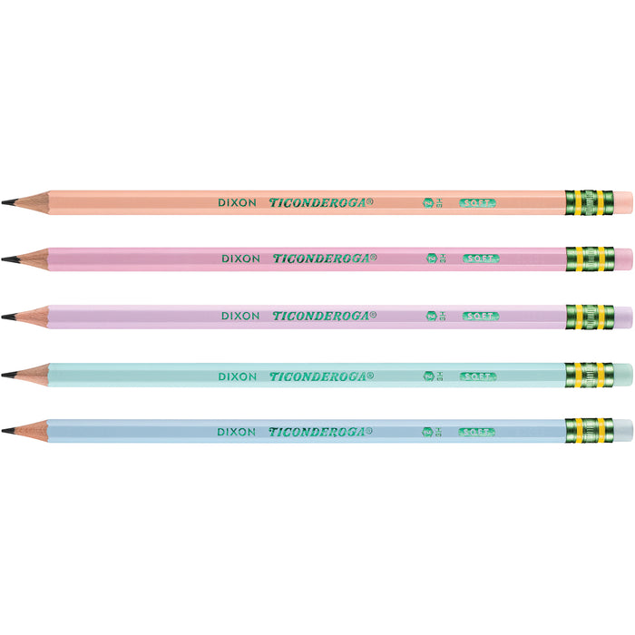 #2 Pastel Pencils, 5 Assorted Colors, 150 Count