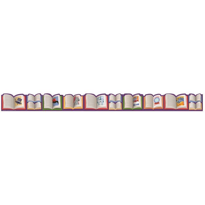 Once Upon A Dream Story Book Extra Wide Die-Cut Deco Trim®, 37 Feet Per Pack, 6 Packs