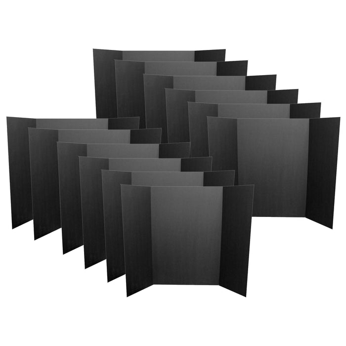 Foam Project Board, 36" x 48", Total Black, Bulk Pack of 24