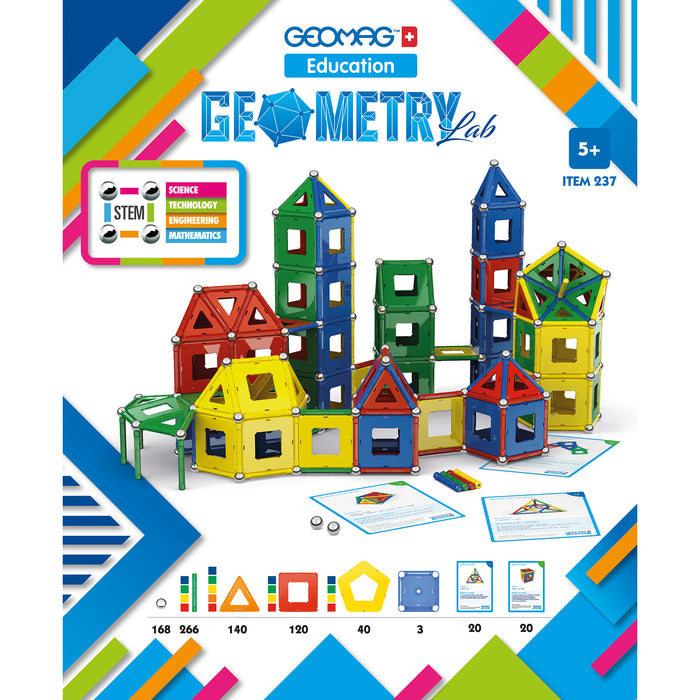 Geomag™ Geometry Lab Recycled, 737 Pieces