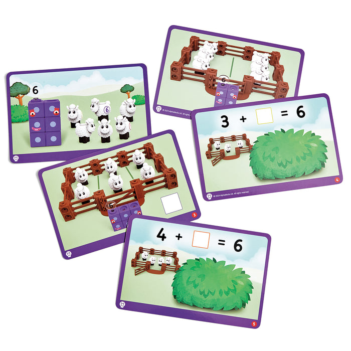 MathLink® Cubes Activity Set Numberblocks® Sheep Farm