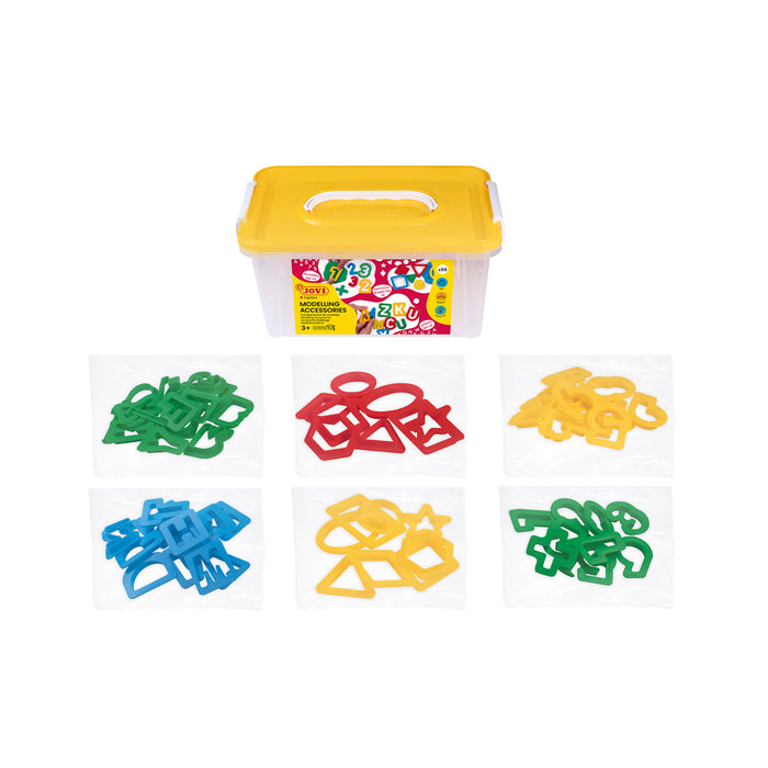 Dough & Clay Modelling Accessories, School Pack of 96