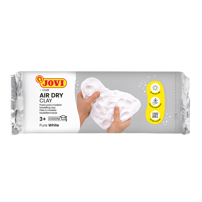 Air Dry Clay, White, 1.1lb Bar, Pack of 3