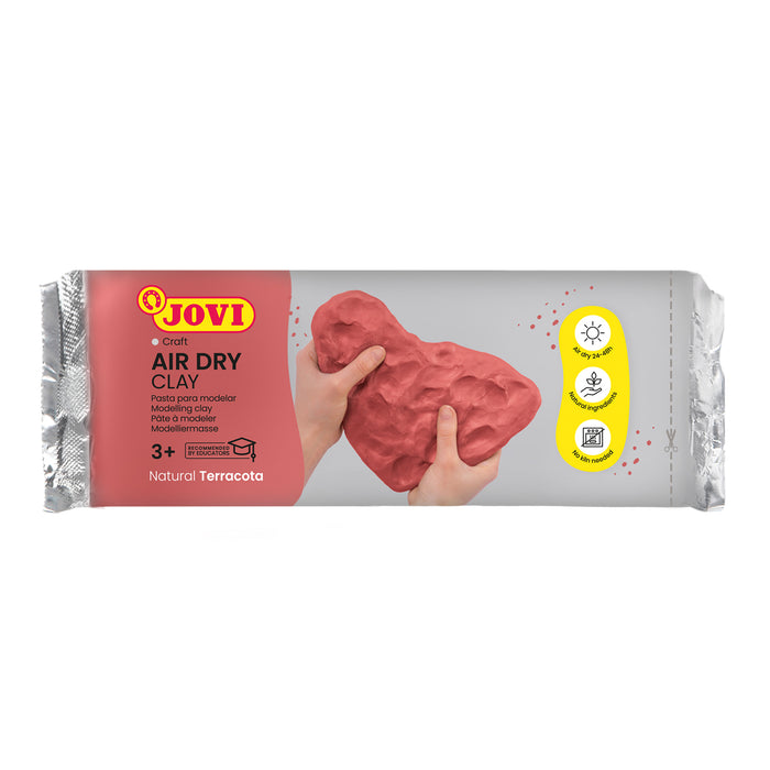 Air Dry Clay, Terracotta, 2.2lb Bar, Pack of 2