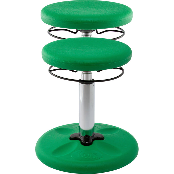 Kids Adjustable Standard Wobble Chair 14-19", Green