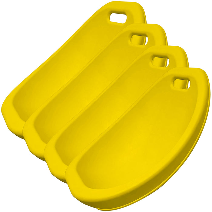 Scoop Rocker, 21", Yellow, 4-Pack