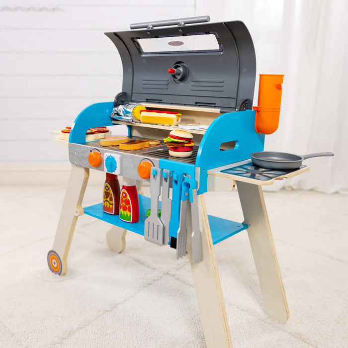 Deluxe Grill & Pizza Oven Playset