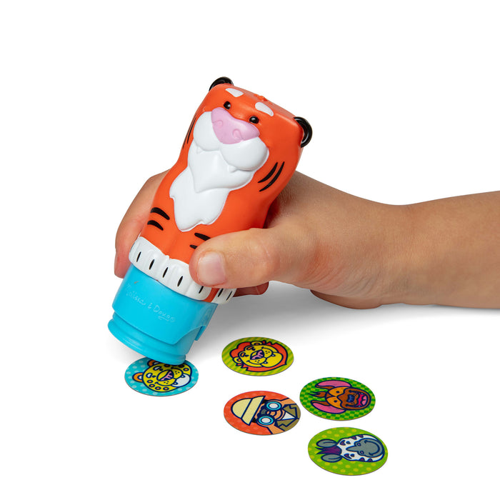 Sticker WOW! Sticker Stamper & Activity Pad - Tiger, 2 Sets