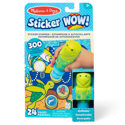 Turtle Activity Pad Set Sticker Wow