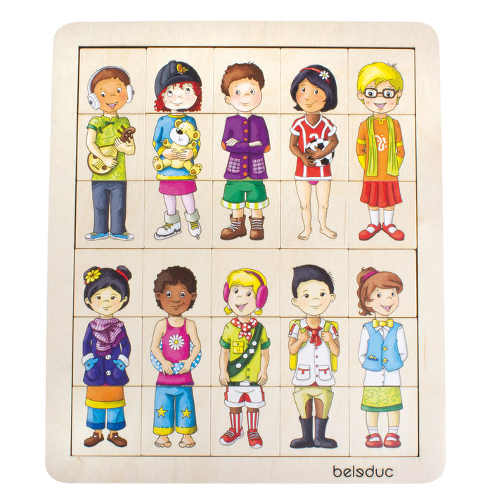 Match & Mix Kids Puzzle