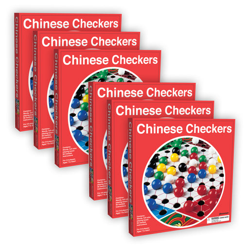 Chinese Checkers, Pack of 6