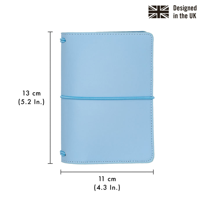 Sky Blue Notebook & Passport Holder A6