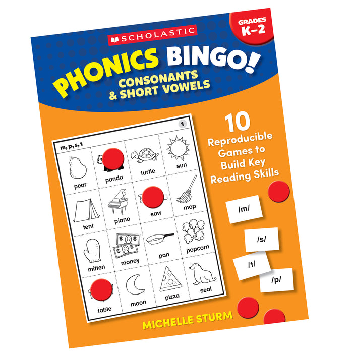 Bingo Consonants & Short Vowels